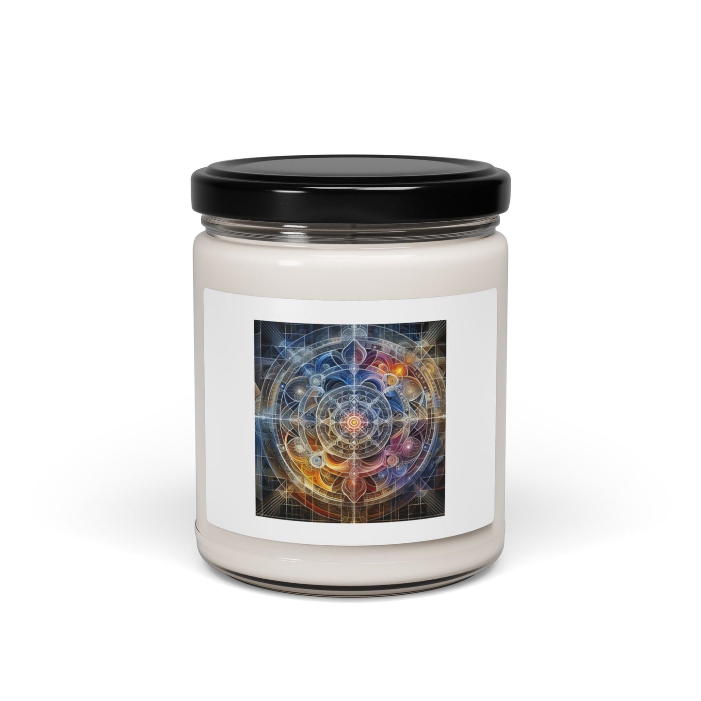 Sacred Geometry Candle - Illuminate Your Space with Divine Harmony