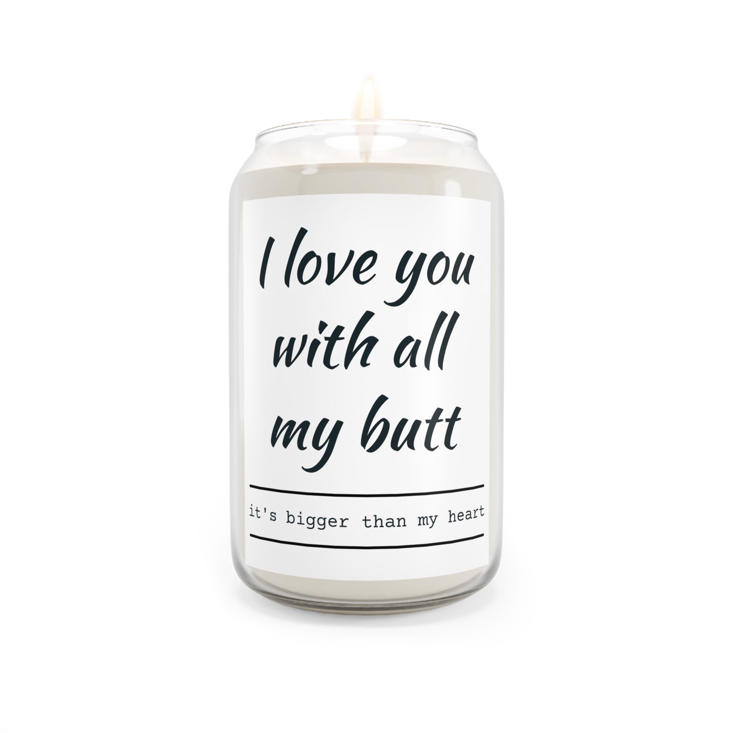 Quote Scented Candle