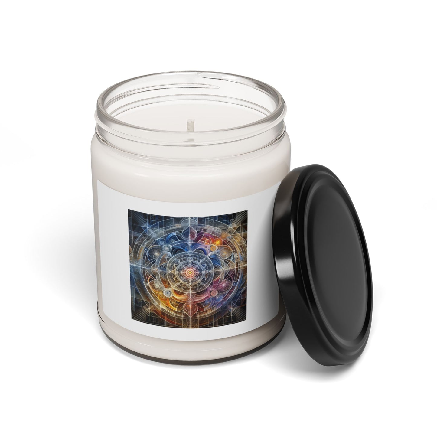 Sacred Geometry Candle - Illuminate Your Space with Divine Harmony