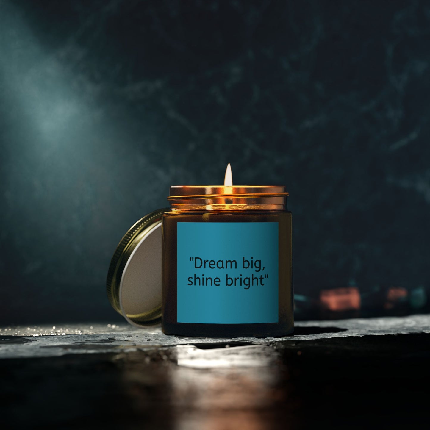 Candle with Inspirational Quote - 4oz and 9oz