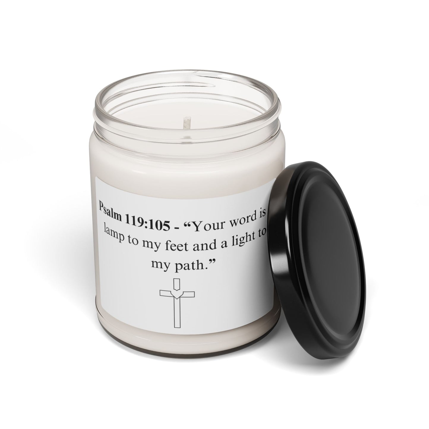 "Psalm 119:105" Soy Wax Candle