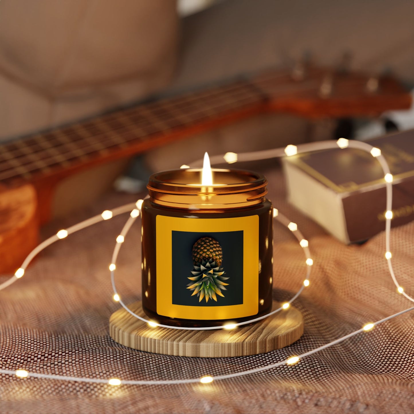 Upside-Down Pineapple Candle - Bold, Playful, and Sweet