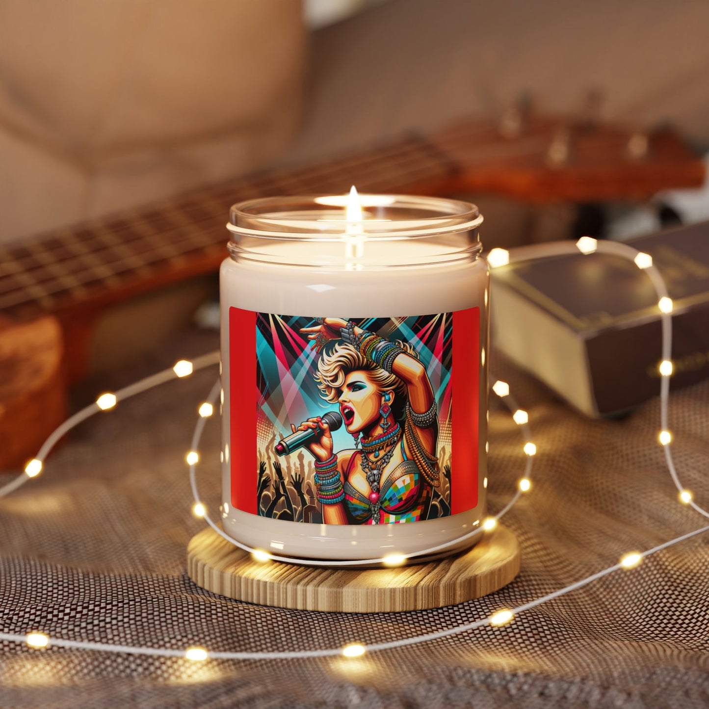 Madonna Iconic 9oz Soy Wax Candle - Light Up Like a Legend