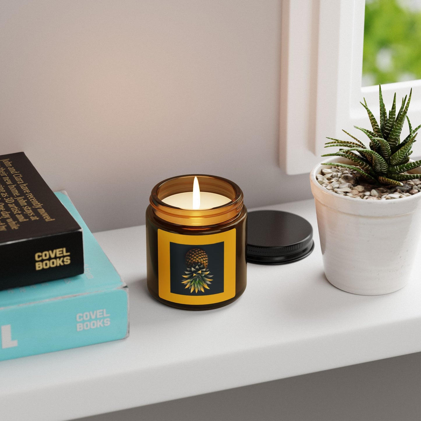 Upside-Down Pineapple Candle - Bold, Playful, and Sweet