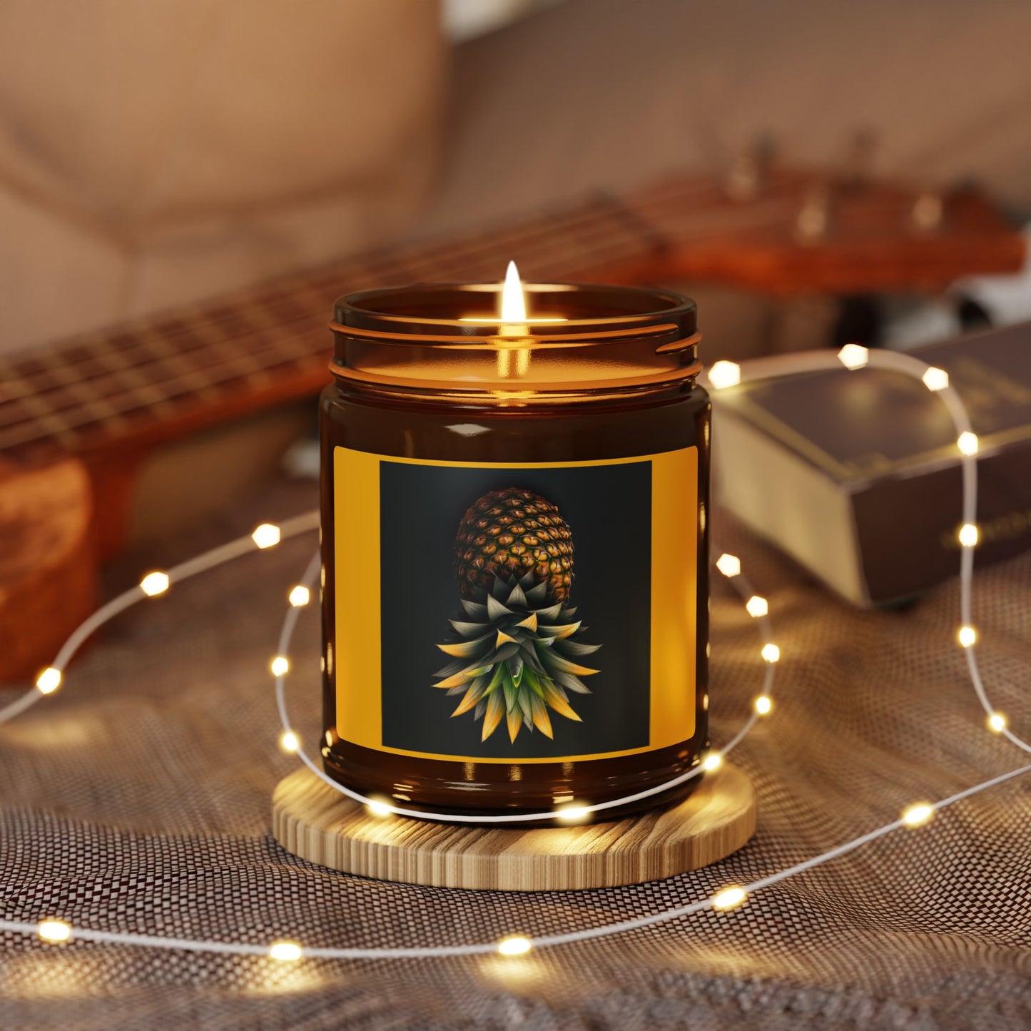 Upside-Down Pineapple Candle - Bold, Playful, and Sweet