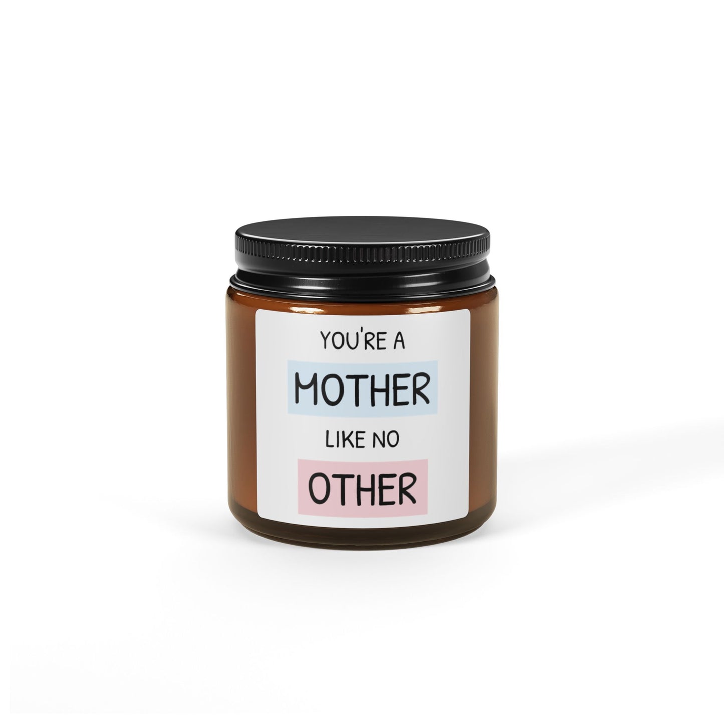 Scented Soy Candle (Multi-Size, Amber Jar)