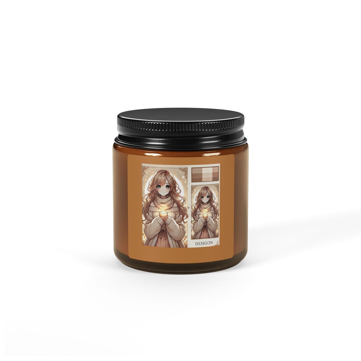 Anime Serenity Candle – Soy Wax | 4oz & 9oz | 5 Scents of Peace and Adventure