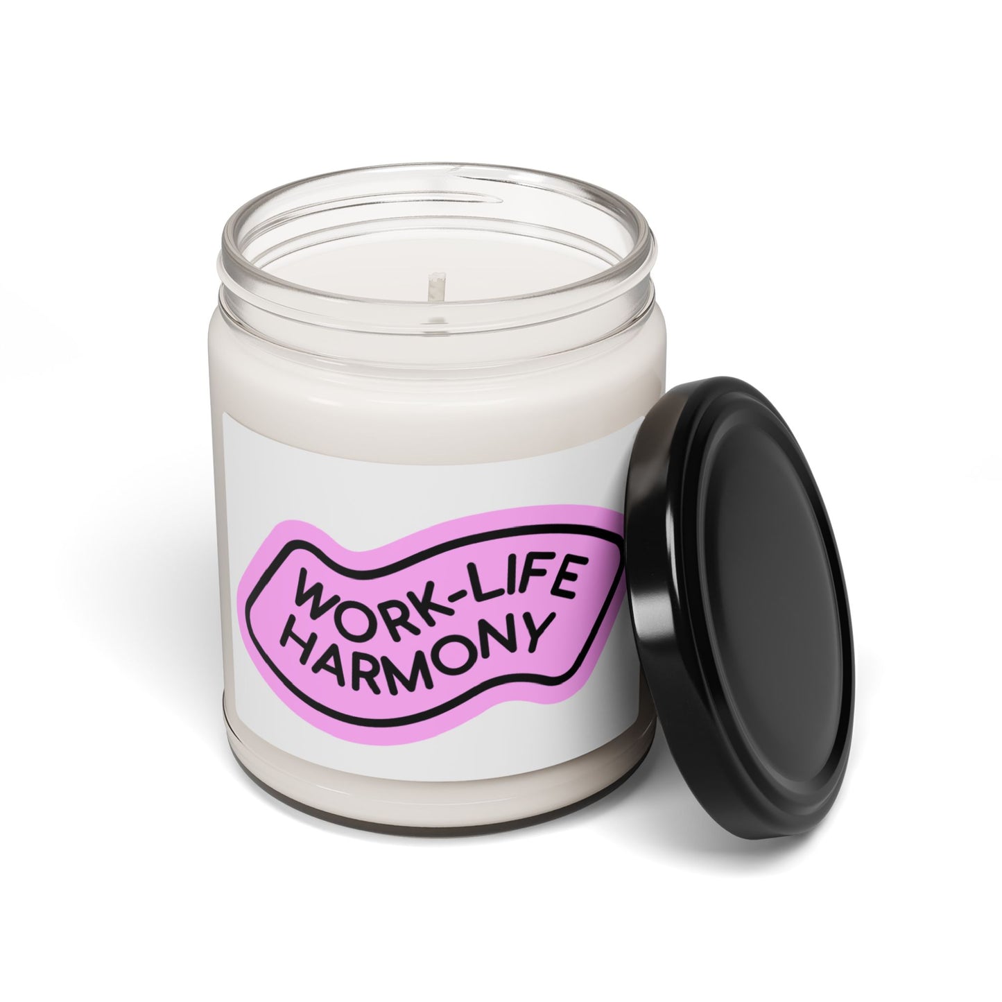 Work Life Harmony Soy Wax Candle - Find Your Balance 9oz