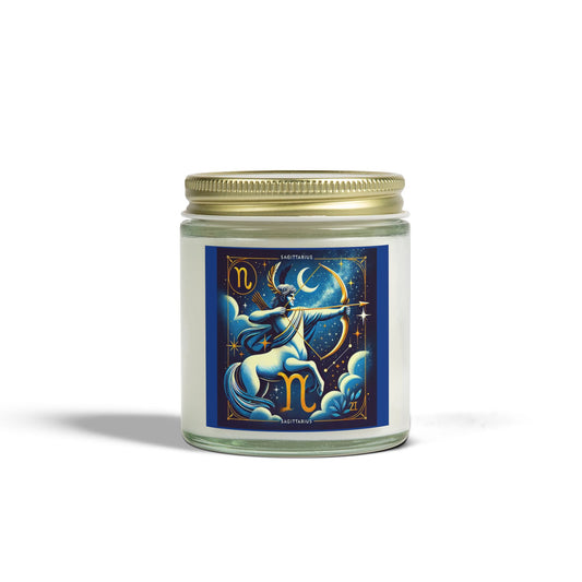 Sagittarius Zodiac Candle – Coconut Apricot Wax | 4oz & 9oz