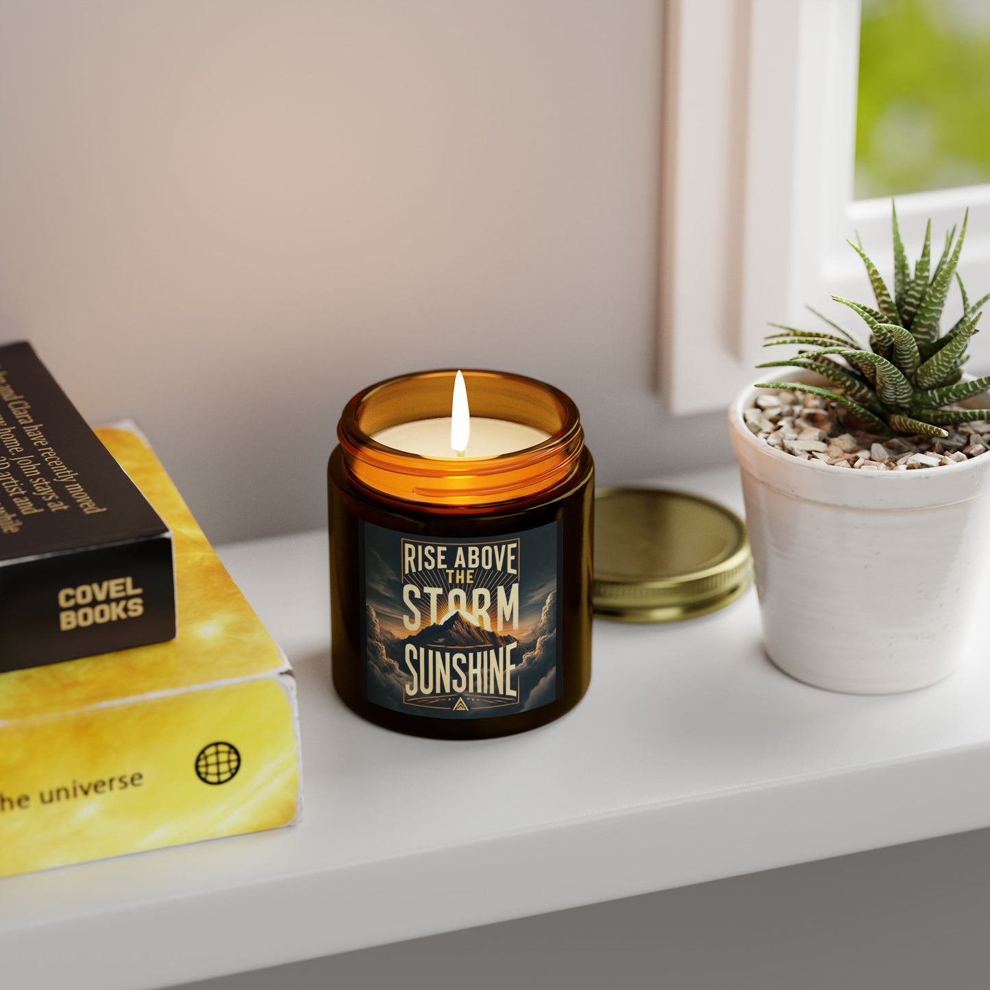 Powerful Quote Candle – Coconut Apricot Wax | 4oz & 9oz