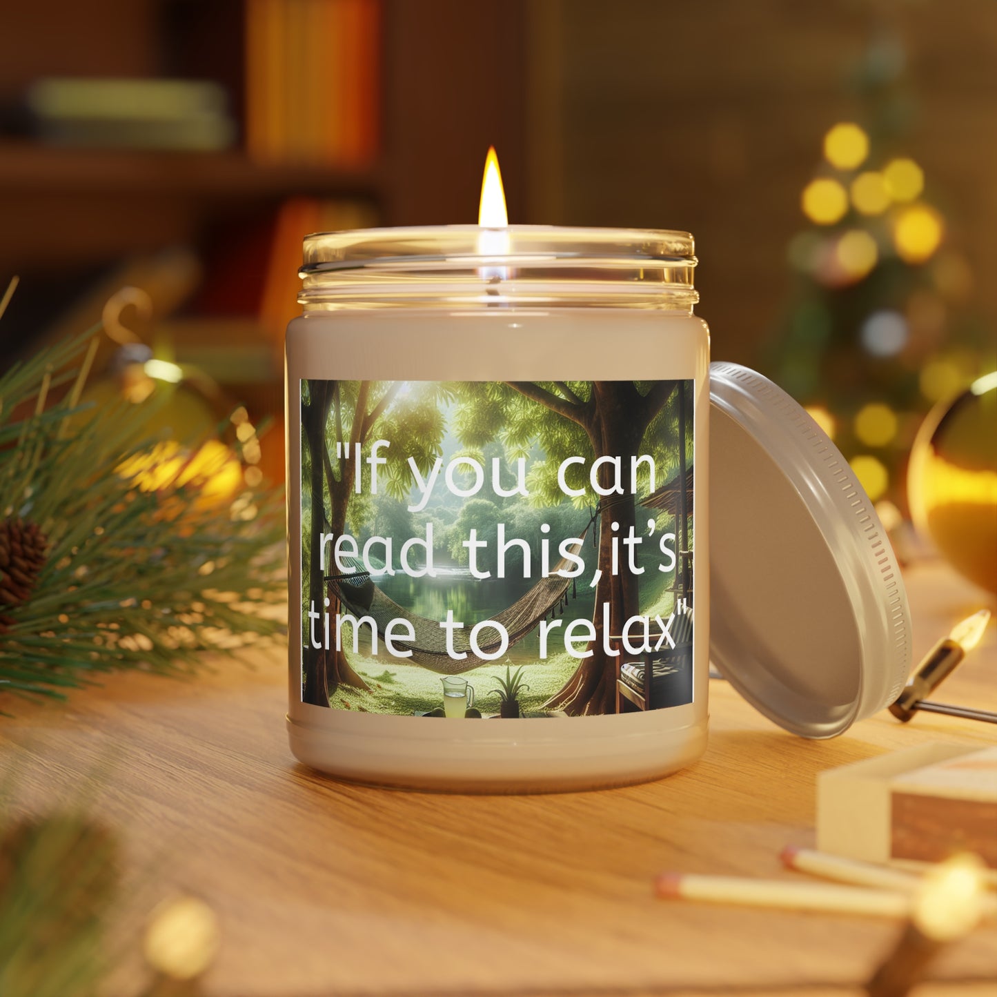 "Time to Relax" Soy Wax Candles, 9oz