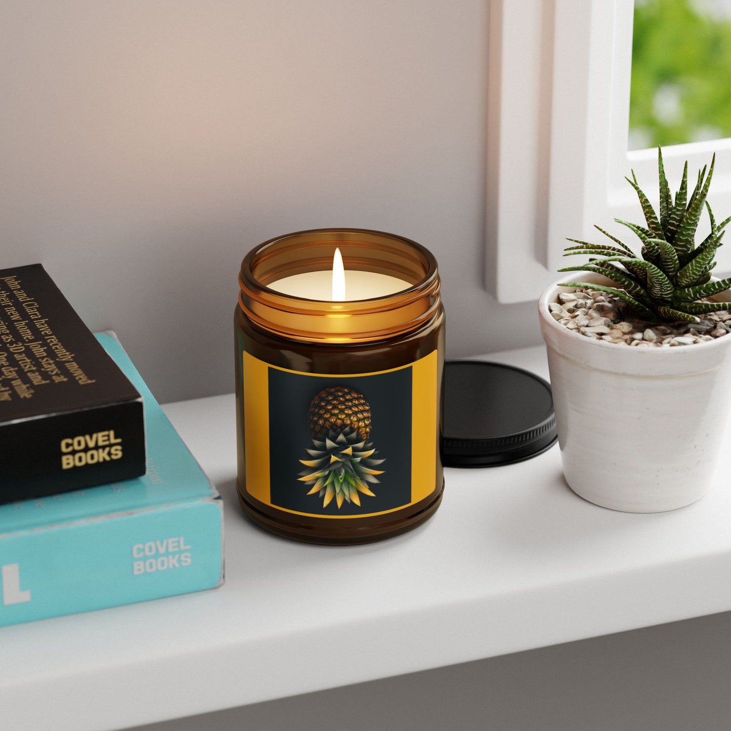 Upside-Down Pineapple Candle - Bold, Playful, and Sweet