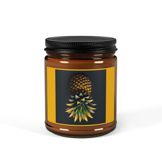 Upside-Down Pineapple Candle - Bold, Playful, and Sweet