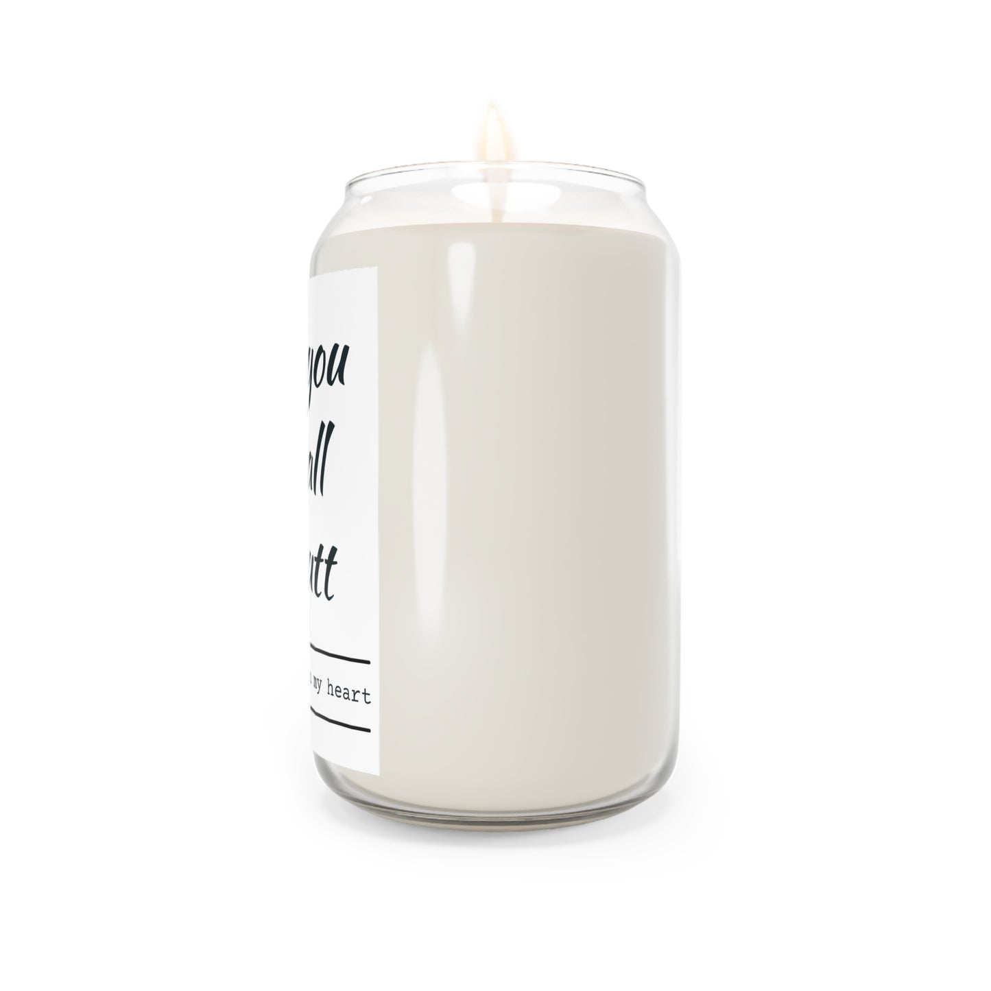 Quote Scented Candle