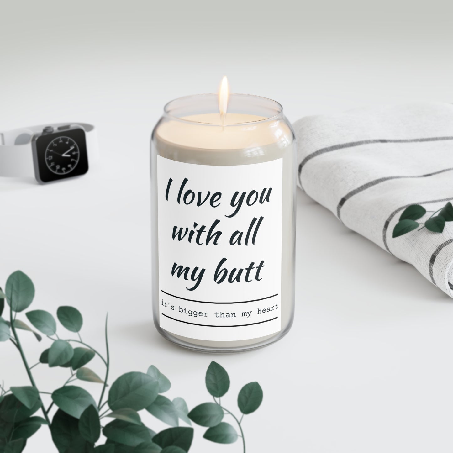 Quote Scented Candle