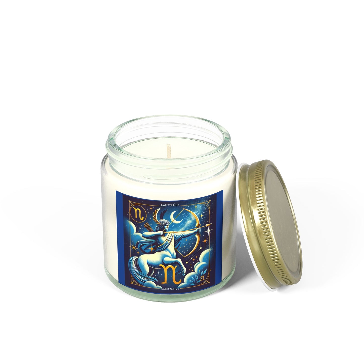 Sagittarius Zodiac Candle – Coconut Apricot Wax | 4oz & 9oz