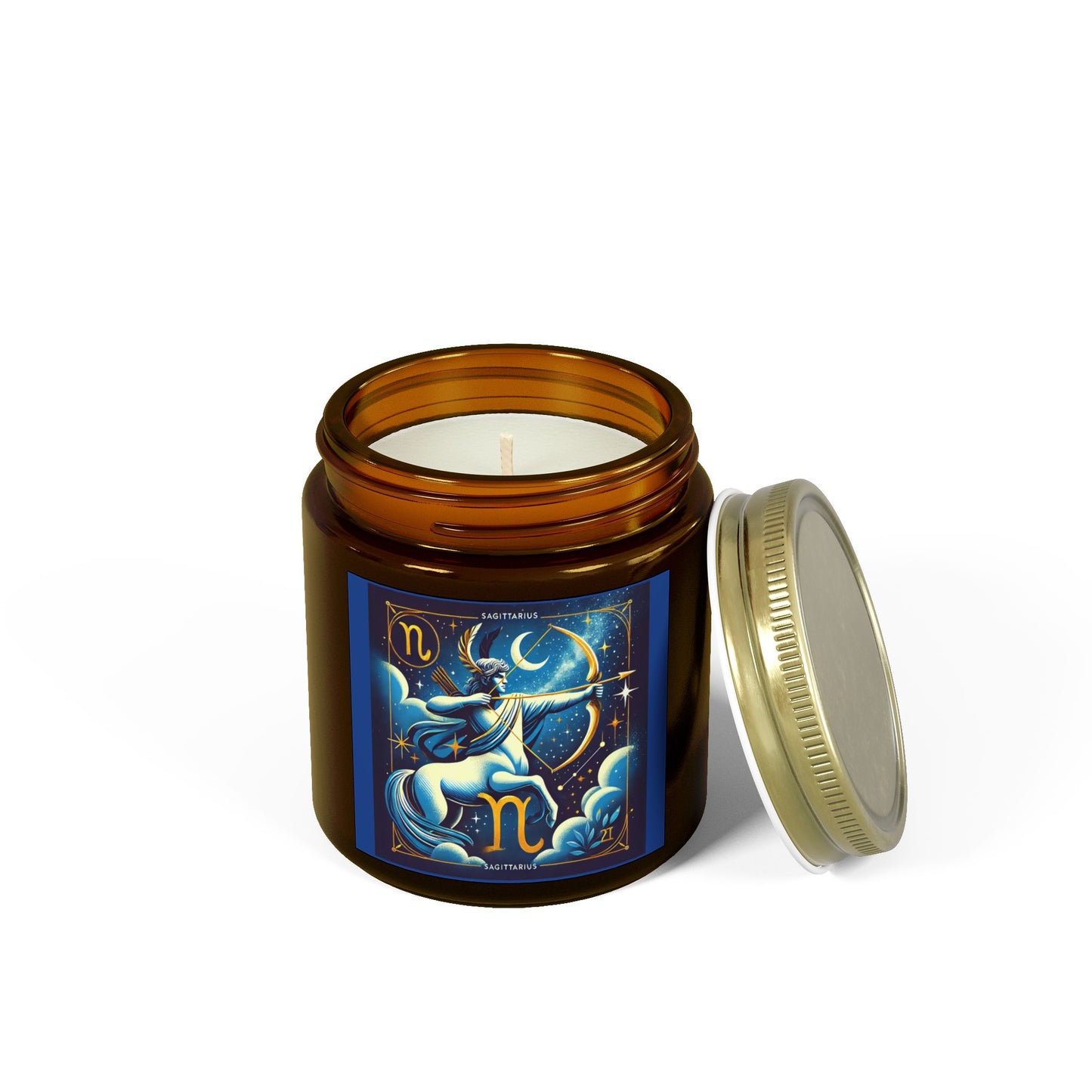 Sagittarius Zodiac Candle – Coconut Apricot Wax | 4oz & 9oz