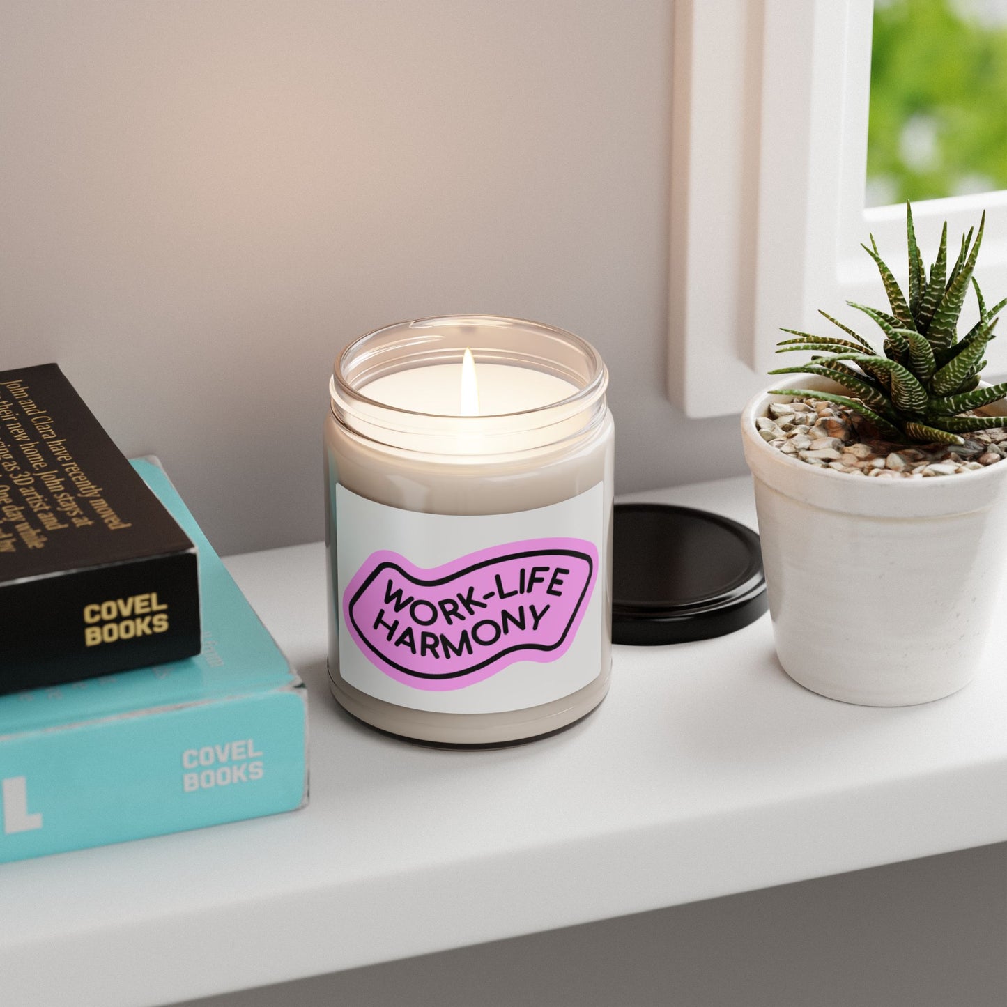 Work Life Harmony Soy Wax Candle - Find Your Balance 9oz